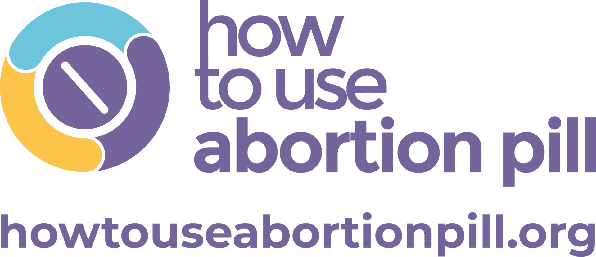 how to use abortion pill logo